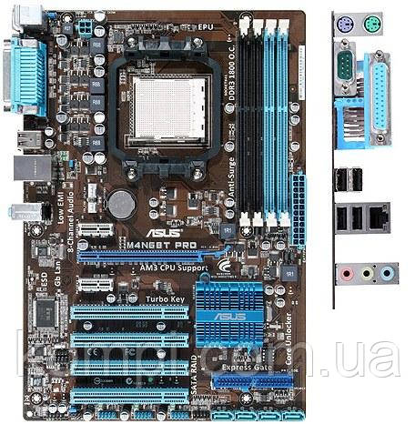 Материнська плата sAM3 ASUS M4N68T PRO (Soket AM3, DDR3, б/у)