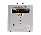 Набір ІПБ Volt Polska SINUS PRO 2200E + Акумулятор гелевий 4SUN 120Ah (2200E120FMS), фото 5