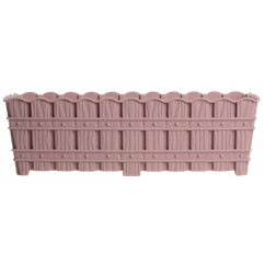 Квітковий горщик із дренажем 50 см VIOLET HOUSE 1060 BAMBOO PINK