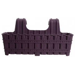 Горшок на перила 50 см VIOLET HOUSE 1061 BAMBOO PURPLE