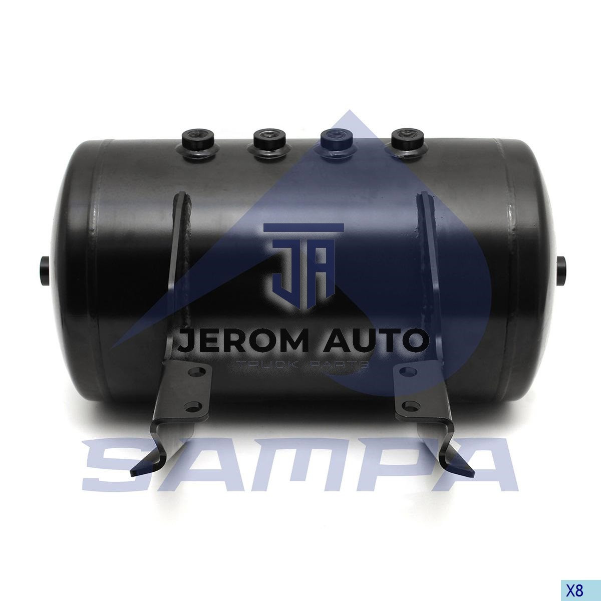 Повітряний ресивер 36л з кронштейнами DAF / SAMPA / 0550 0032, фото 1