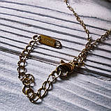 Браслет на ногу з підвісами «Смарагдова елегантність», фото 3