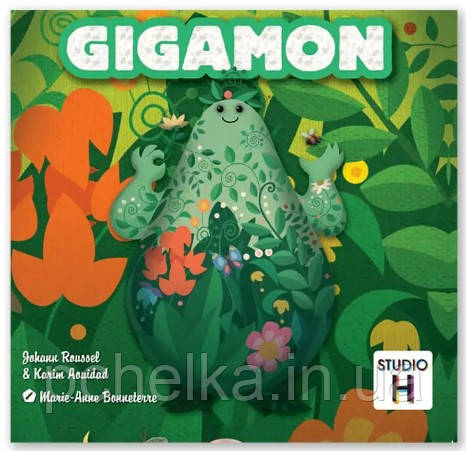 Развивающая настольная игра Гигамон, мемори игра Gigamon
