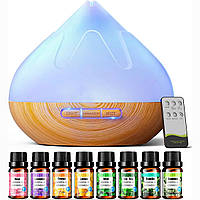 Аромадифузор нічник Supretto із набором ефірних олій (9069)