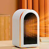 Тепловентилятор міні Supretto настільний електричний, Білий (9070), фото 2