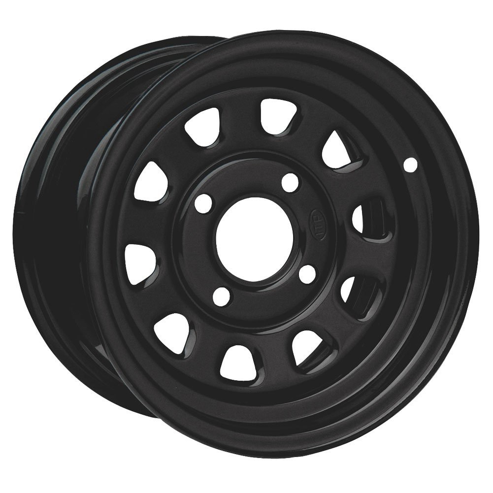 Колісний диск для квадроциклу ITP DELTA 14x7 4/110 5+2 R14 Black, фото 1