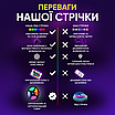 Світлодіодна стрічка лед LED гірлянда RGB лента підсвітка пульт світлодіодні стрічки кольорова 5м, фото 6