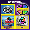 Світлодіодна стрічка лед LED гірлянда RGB лента підсвітка пульт світлодіодні стрічки кольорова 5м, фото 5