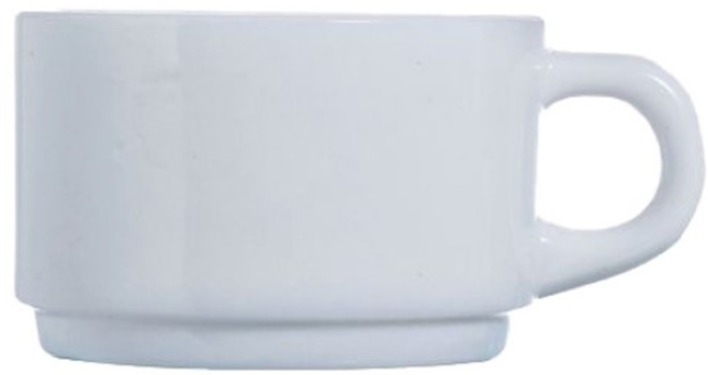 Кухоль білий Luminarc Empilable 200 мл (V9497), фото 1