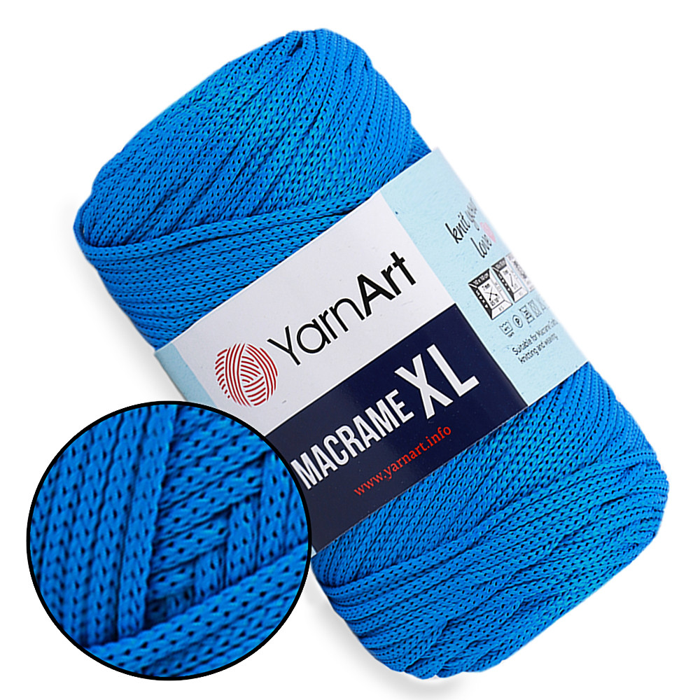 YarnArt Macrame XL, Електрик №139, шнур поліестеровий 4мм