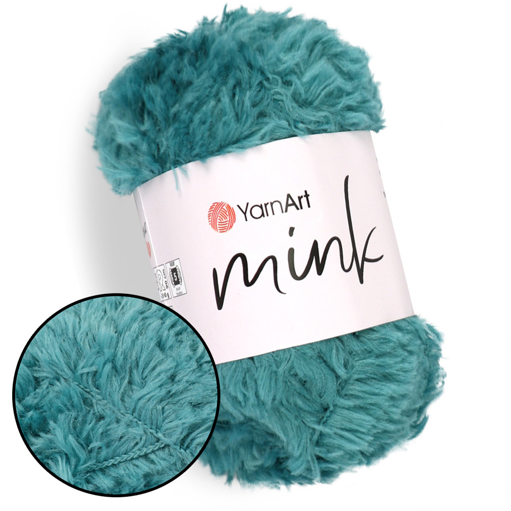 YarnArt Mink, Морська хвиля №349, фото 1