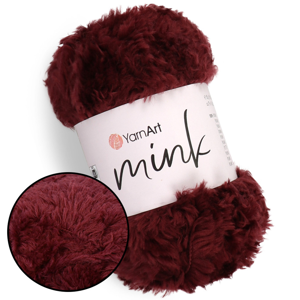 YarnArt Mink, Бордо №339, фото 1