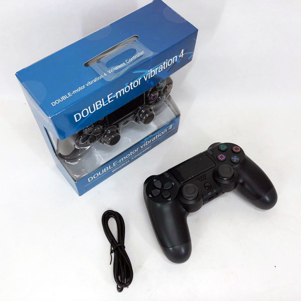 Джойстик DOUBLESHOCK для PS 4, бездротовий ігровий геймпад PS4/PC акумуляторний джойстик. YZ-761 Колір чорний