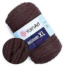 YarnArt Macrame XL, Темно-коричневий №157, шнур поліестеровий 4мм