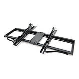 Кронштейн для TV MERLION ML-BR4565A, SPCC, 32"-40"-65", до 45кг, VESA 600х400mm, кут нахилу ±15°, 65mm до, фото 3
