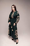 Довга жіноча вишита сукня "Княгиня", фото 2