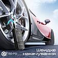 Автокомпресор Promate Powerpump 150 psi Black (powerpump.black), фото 3