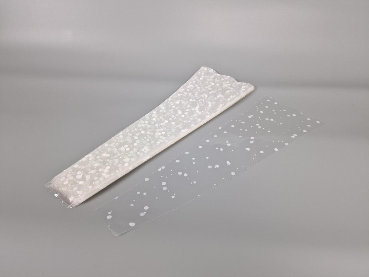 Упаковка конус під квіти h50/6низ/15верх(100 шт.) візерунок 147 (3) (100 шт.), фото 1