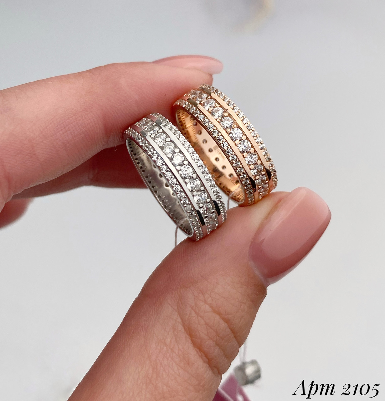 Срібна каблучка чи з позолотою, фото 1