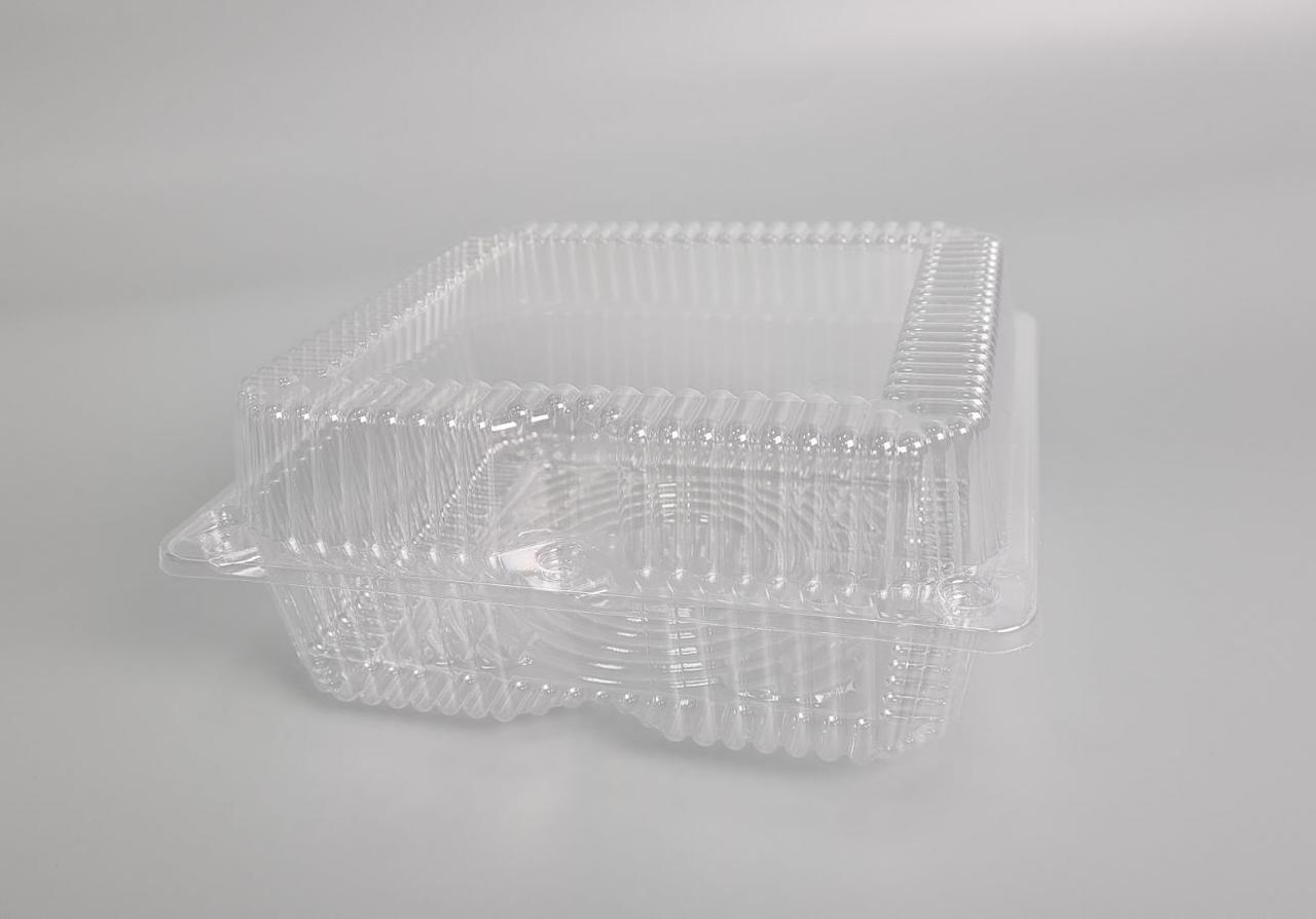 Контейнер пластиковий з відкидною кришкою SL70-1 V2900 мл (50 шт.), фото 1