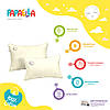Подушка дитяча IDEIA Papaella 50x70 — Sweet Moon штучний пух молочна, фото 5