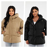 Зимова жіноча куртка норма і батал