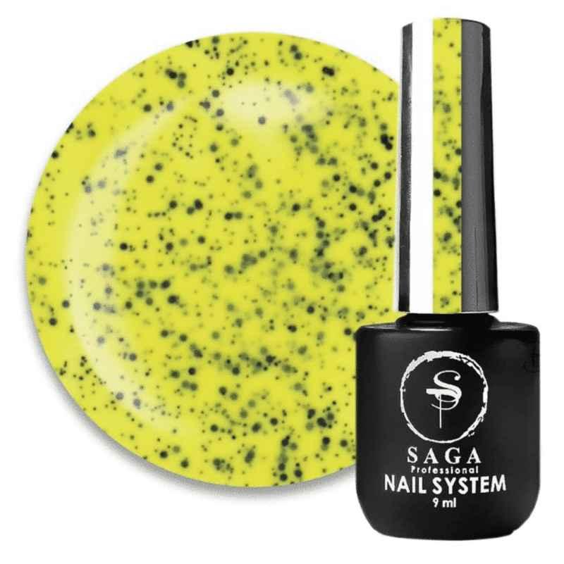 Гель-лак Saga Professional Black Snow 07, 9 ml