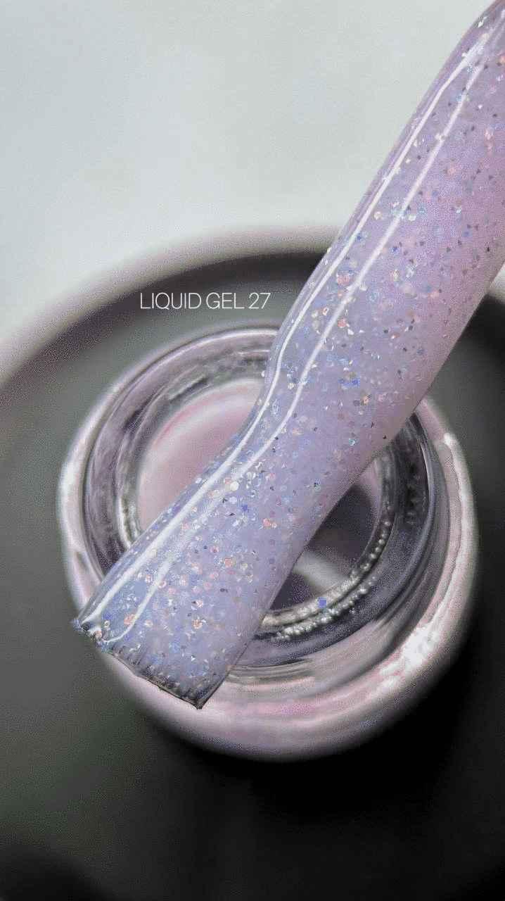 Saga Professional Liquid Gel гель для нарощування 27,15 ml, фото 1