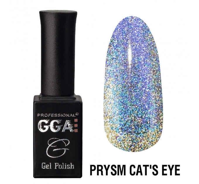 Гель-лак GGA Professional Prysm Cat's Eye, 10 мл
