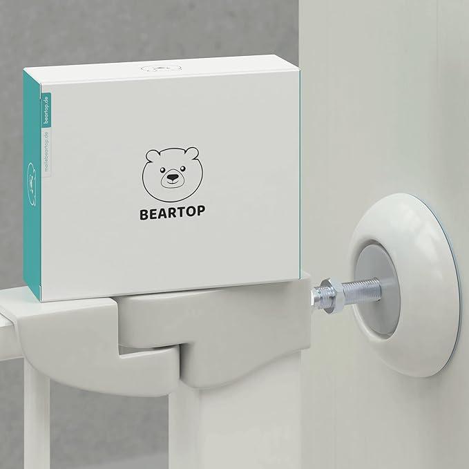 Захист стін Beartop Premium. Діаметр 4,1 см, сходові хвіртки без свердління та інструментів, для немовлят