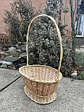 Овальна корзинка на лапці, фото 5