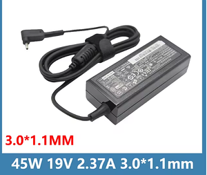 Зарядний пристрій для ноутбука 3,0-1,1 mm 2,37A 19V 45W Acer Китай б/у