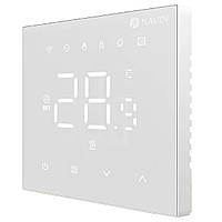 Терморегулятор для теплої підлоги WT410 W-16A з Wi-Fi, білий з зовнішнім датчиком температури
