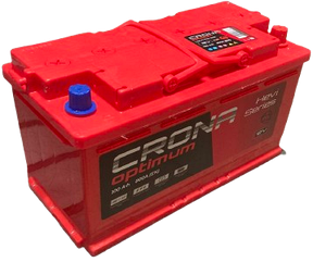 Акумулятор автомобільний 100Аг (-/+) CRONA АКБ 353x175x190