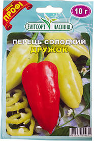 Насіння перцю Дружок 10 г середньостиглий