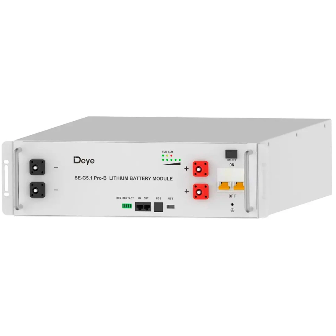Акумулятор Deye SE-G5.1Pro-B LiFePO4 51,2V/100AH, 5120W*h, 200А для ДБЖ