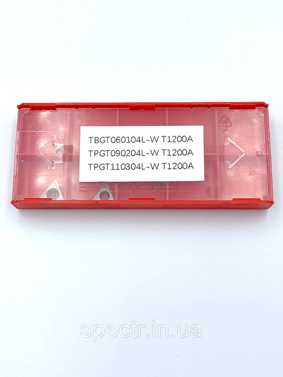 Пластини змінні твердосплавні TBGT та TPGT для різців SBJ18 (комплект 5 шт)