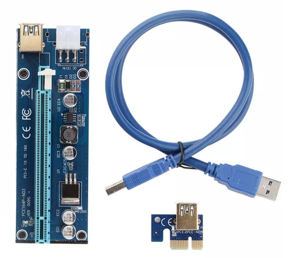 Адаптер Riser PCE164P-N03 (PCE164P-N03 VER006C) "Б/У"