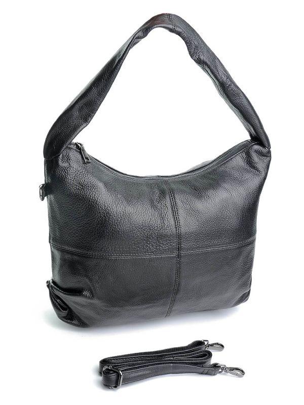 Жіноча шкіряна сумка 5065 Black,Купити жіночі сумки гуртом і в роздріб із натуральної шкіри в Україні
