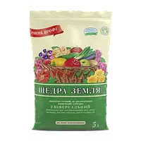 Субстрат Щедра Земля — 5 л Грунт