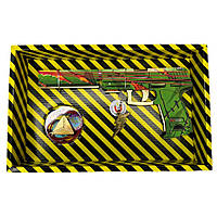 Гумкостріл "USP SUTURE" із STANDOFF 2, дерев'яний іграшковий пістолет