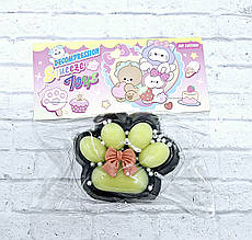 Таба лапка.  7см. Колір чорний з жовтим.