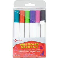 Набір маркерів для дошки Optima O16213 6 кольорів