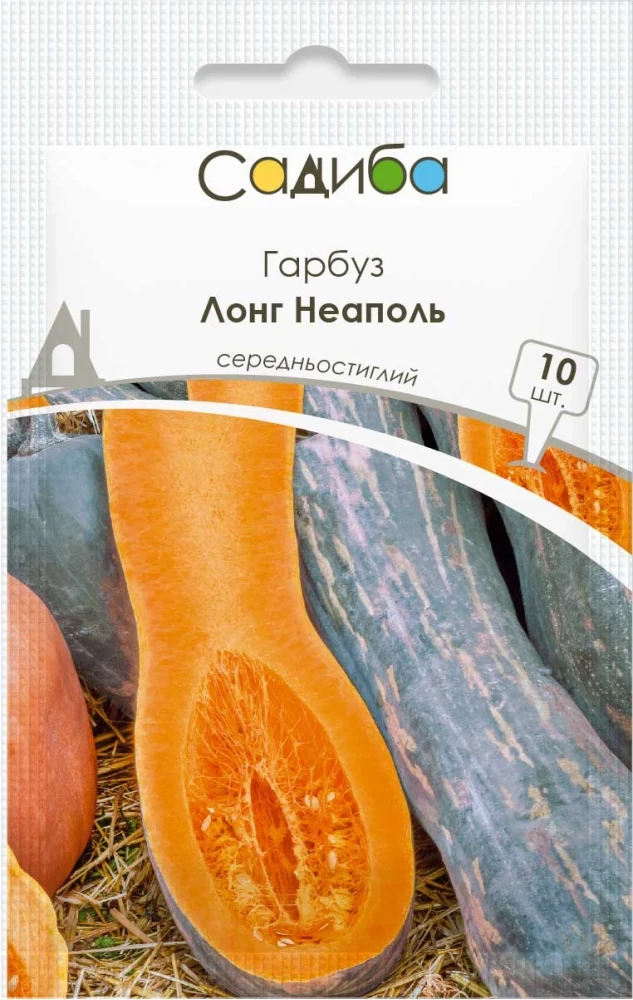 Гарбуз Лонг Неаполь, 10 шт., Садиба