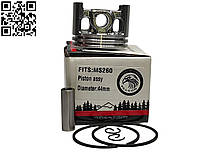 Поршень в зборі на бензопилу STH  МС 260 поршневий комплект для мотопил MS 260C 11210302001 026 44 мм