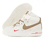 Жіночі зимові кросівки Найк Nike Air Force 1 High '07 Essenti Mocco (міх) ALL13816, фото 3