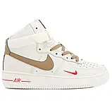 Жіночі зимові кросівки Найк Nike Air Force 1 High '07 Essenti Mocco (міх) ALL13816, фото 4