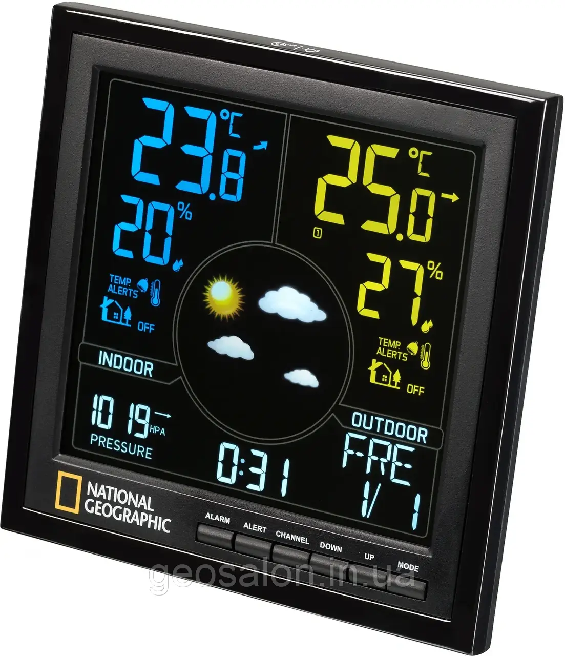 Метеостанція National Geographic VA Colour (Black) 9070600