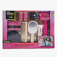 Іграшковий набір "Перукар" фен видуває повітря, бігуді, гребінець, люстерко, арт. 626002