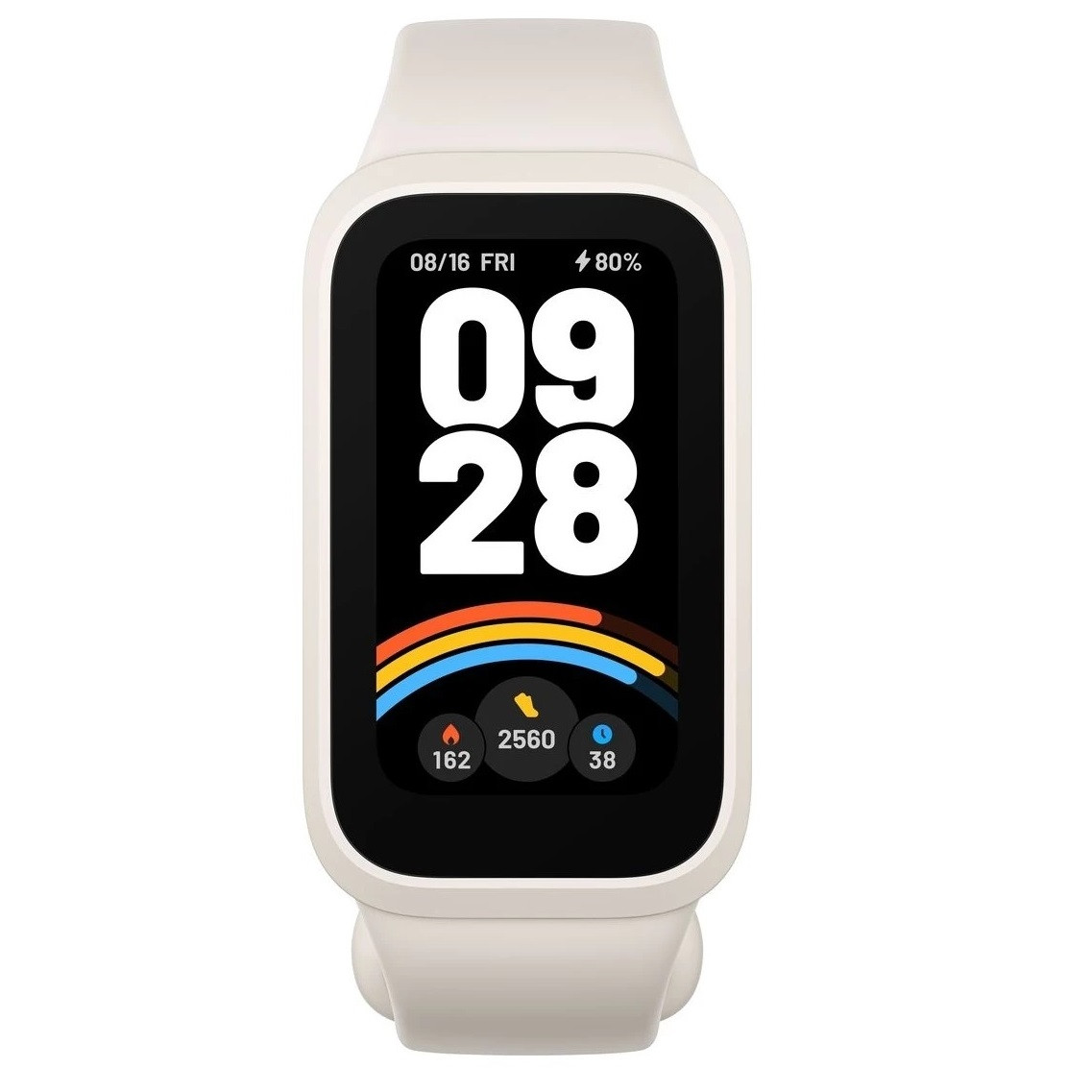 Фітнес-браслет Xiaomi Mi Smart Band 9 Active Beige White (BHR9441GL), фото 1